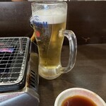 ホルモン 徳いち - 生ビール