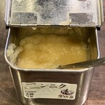 とんこつラーメン博多風龍 - すりおろしニンニク