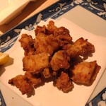 焼鳥 大自然 西中洲店 - 鶏軟骨の唐揚げ。至ってフツー。