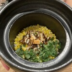 唐津 さかもと - 鱧と玉蜀黍のご飯