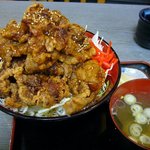 味どん - 豚バラから揚げ丼　￥900