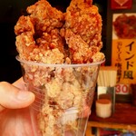 鶏金商店 - 鶏金唐揚600円