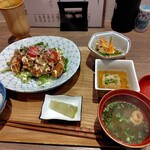 創作和食まめ - みそとんかつ鬼卸しがけランチ