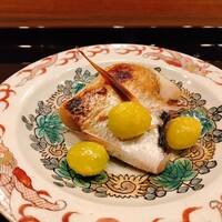 日本料理 珀也 - 強肴　焼き物　のどぐろ　銀杏