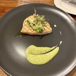CARTA - メカジキのグリル　バジルを加えたオランデーズソース