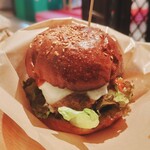 みのりキッチン - チーズハンバーガー