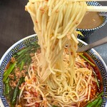 中華そば ふじ田 - もちツルの麺にしっかり絡んでもれなく滝汗
