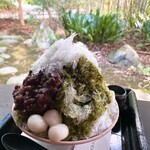 寿長生の郷 - 氷室守　抹茶小豆