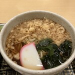 松栄庵 - 合せかつ重の温かいそば