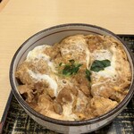 松栄庵 - 合せかつ重のカツ丼