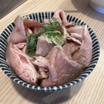 とんぼ庵 - レアチャーシュー丼