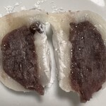 市川ちもと - 豆大福　の断面