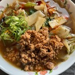 餃子の王将 - 具材アップ