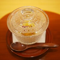 みくり - ほたてのすり流し、そうめんかぼちゃ、雲丹
