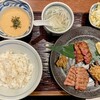 青葉 - 牛たん三種盛りランチ(肉6枚)