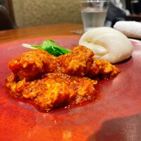 礼華 - 【大海老とチリソース煮込み 花巻添え】