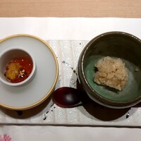 渋谷 すし仙 - 雲丹といくらの小丼〜玉手箱仕立て〜