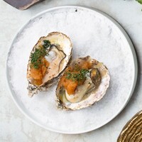 岡山県 瀬戶内産の焼き牡蠣 
