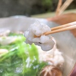 貴船喜らく - サッとお出汁にくぐらせて♡