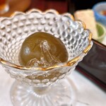 貴船喜らく - 【前菜】青梅の蜜煮