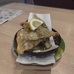 回転寿司 力丸 神戸垂水店 - 鯛皮せんべい