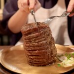 ステーキハウス キッチンリボン - 