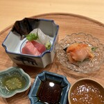 日本料理 新茶家 - 特に閖上の赤貝がよい