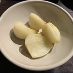 肉の雷橋 - ニンニク　３３０円