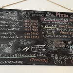 PIZZA BORSA - メニュー