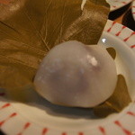 和菓子処 四代目 松川 - かしわ餅2014.4
