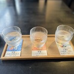 Restaurant Suju Masayuki - Tasting of 3 Types of Japanese Sake