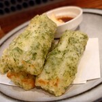 酒ト飯 ヤマダ - 鯛の磯辺揚げ