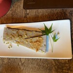 そば処 時遊庵 あさかわ - 蕎麦の薄焼き