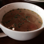 マウンテン・カフェ - ビビンバについてるスープ