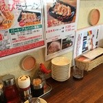 拉麺専門店　麺や - カウンター