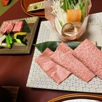 四季彩一力 - お肉料理（しゃぶしゃぶと銅板焼き）