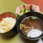 四季彩一力 - 栗ご飯！かなり絶品でした。