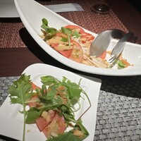 旬菜ステーキ処 らいむらいと - サラダ