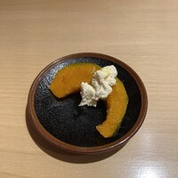 浅草橋 鮨 うらおにかい - カボチャの南蛮白和え