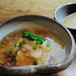 极品鲣鱼高汤的汤泡炸豆腐