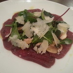 クアドリフォーリオ - ２０１４・３月　福島県会津産馬肉のカルパッチョ