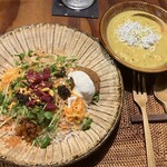 ホンカトリー - シラス＋ソイミートのカレー@1,300円