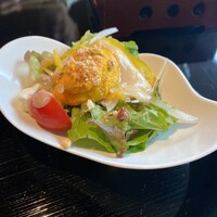 日本料理 京都 華暦 - 野菜が美味しい✨大原の農家さんの野菜サラダ　南瓜サラダ