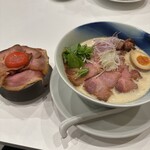 鶏白湯そば 櫓半 - 