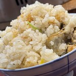 割烹 一の矢 - 二杯目はおこげ入りで^_^