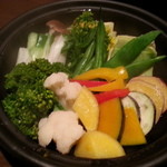 タイーム - ２０１４・４月　野菜タジン蒸し