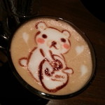 タイーム - ２０１４・４月　マダムによるラテアート