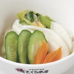 さくら水産 - 漬け物盛り合わせ　280円（税抜）