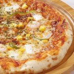 さくら水産 - シーフードピザ　480円（税抜）