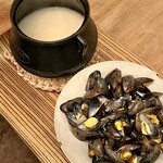 蘖 - モン・サン・ミシェルのムール貝のおじや